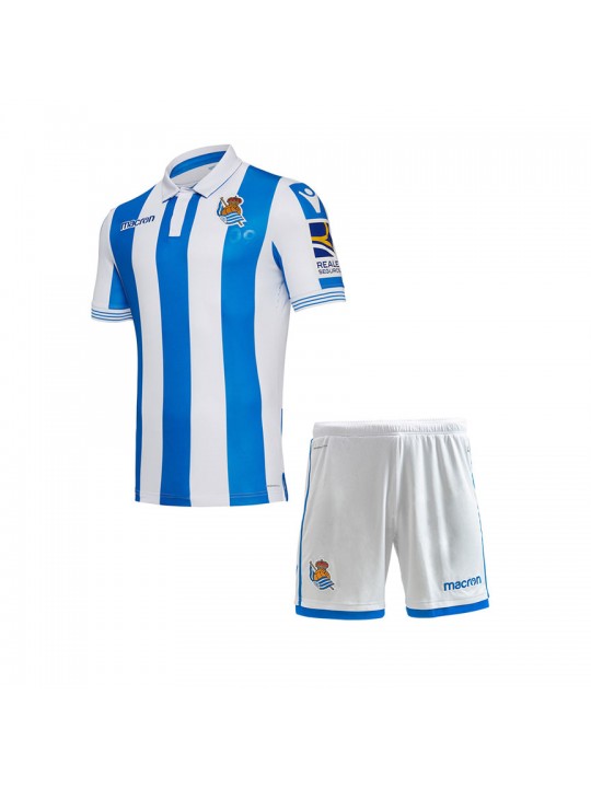 Camiseta Real Sociedad 1ª Equipación 2018/2019 Niños Kits