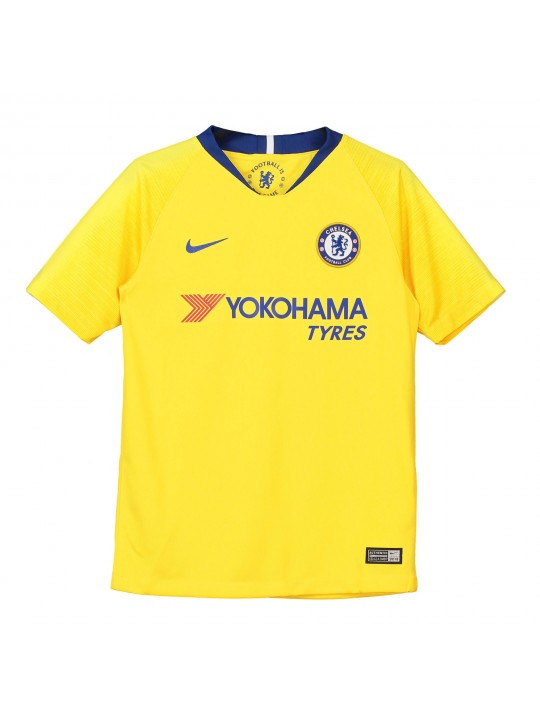 Camiseta Stadium de la equipación visitante del Chelsea 2018-19 para niños