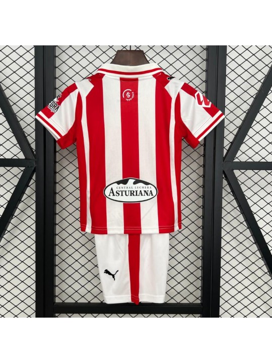 Camiseta Sporting De Gijón Primera Equipación 25/26 Niño