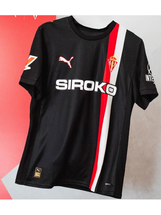 Camiseta Sporting De Gijón Segunda Equipación 25/26