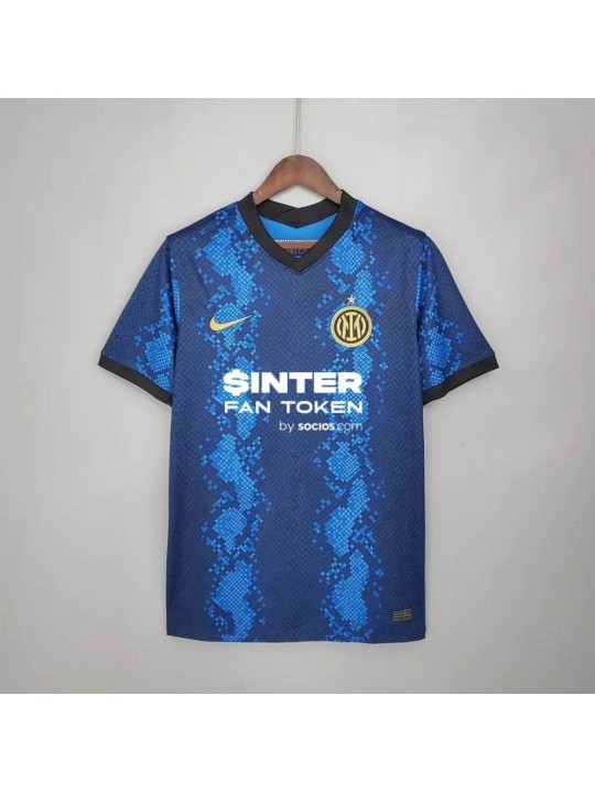 Camiseta Inter De Milán Primera Equipación 2021/2022 Niño